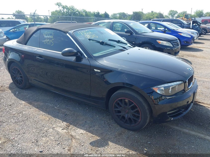 2009 BMW 1 series VIN WBAUL73569VJ76623 IAAI salvage auction — NORMAL WEAR, Clear (Virginia), sold $300 on 2026-07-21 (photo 1)