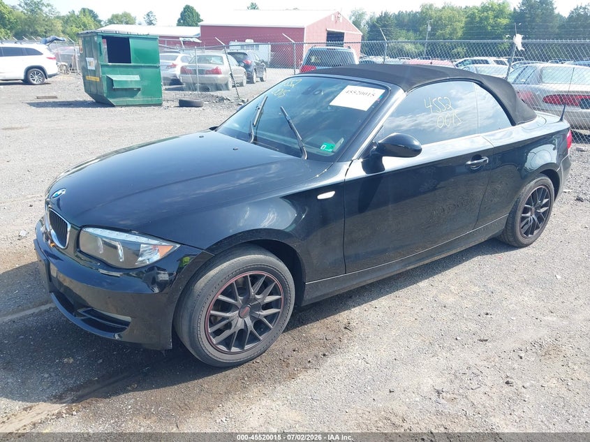 2009 BMW 1 series VIN WBAUL73569VJ76623 IAAI salvage auction — NORMAL WEAR, Clear (Virginia), sold $300 on 2026-07-21 (photo 2)