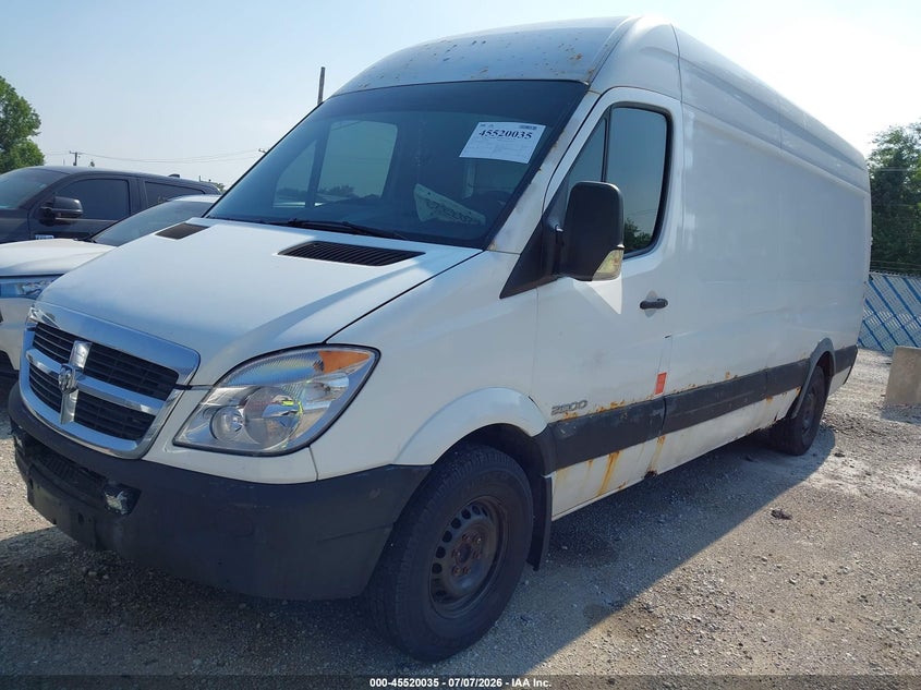 2008 Dodge Sprinter VIN WD0PE845185261213 IAAI salvage auction — NORMAL WEAR, Clear (Illinois), sold $550 on 2026-07-28 (photo 2)