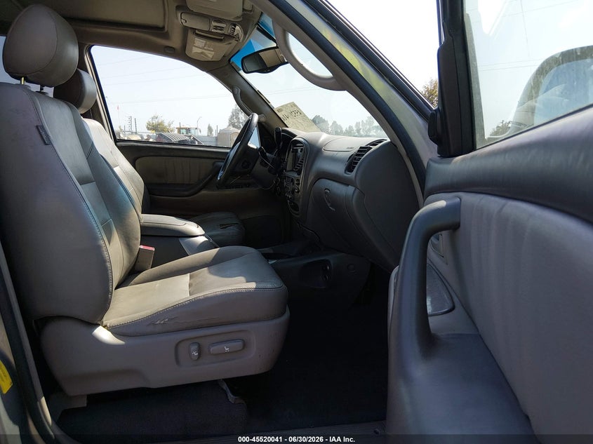 2006 Toyota Sequoia VIN 5TDZT38A66S274869 IAAI salvage auction — NORMAL WEAR, Clear - Dealer Only (California), sold $1,150 on 2026-07-28 (photo 5)
