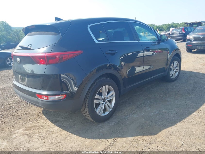 2018 Kia Sportage VIN KNDPM3AC2J7347013 IAAI salvage auction — NORMAL WEAR, Clear (New Jersey), sold $1,800 on 2026-07-09 (photo 4)