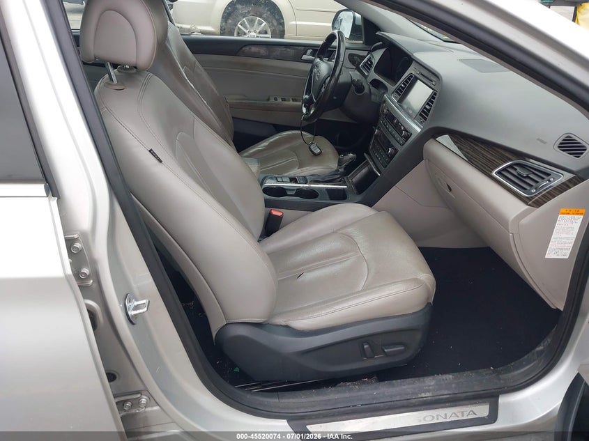 2016 Hyundai Sonata VIN KMHE34L1XGA028848 IAAI salvage auction — NORMAL WEAR, Clear - Dealer Only (California), sold $675 on 2026-07-28 (photo 5)