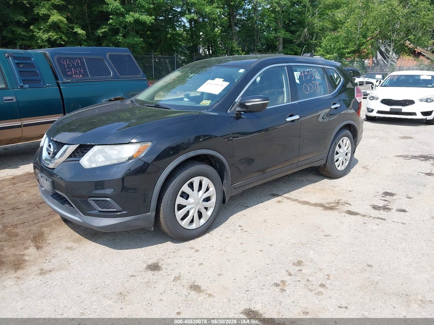 2015 Nissan Rogue VIN KNMAT2MV7FP550115 IAAI salvage auction — UNKNOWN, Original (Maine), sold $350 on 2026-07-13 (photo 2)