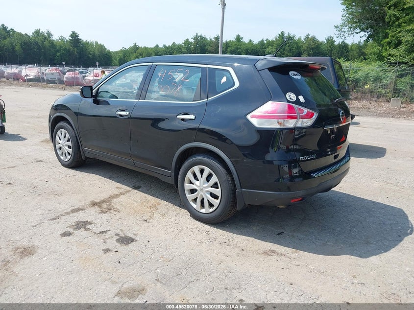 2015 Nissan Rogue VIN KNMAT2MV7FP550115 IAAI salvage auction — UNKNOWN, Original (Maine), sold $350 on 2026-07-13 (photo 3)