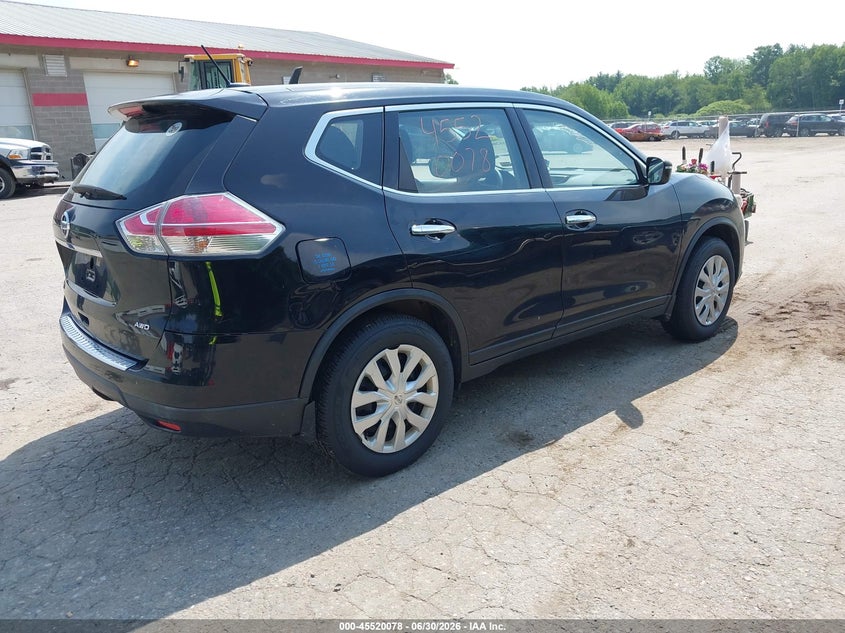 2015 Nissan Rogue VIN KNMAT2MV7FP550115 IAAI salvage auction — UNKNOWN, Original (Maine), sold $350 on 2026-07-13 (photo 4)