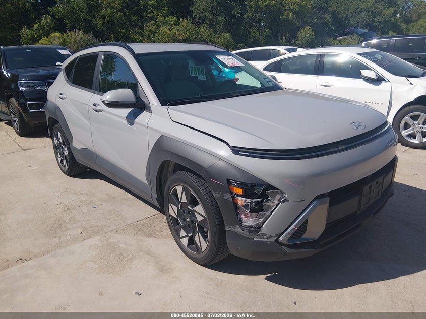 2024 Hyundai Kona VIN KM8HB3ABXRU182516 IAAI salvage auction — REAR END, Enterprise Vehicles Clear Only (Texas), sold $8,600 on 2026-07-06 (photo 1)
