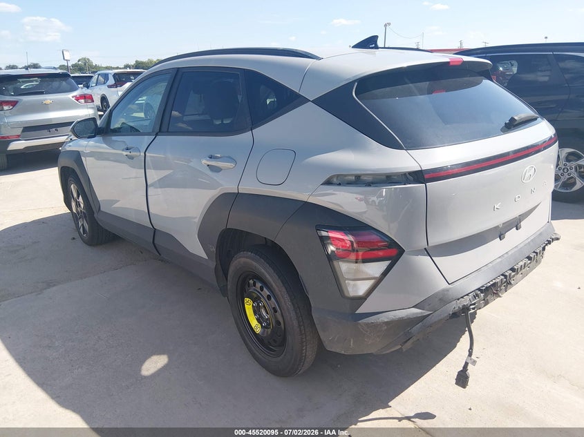 2024 Hyundai Kona VIN KM8HB3ABXRU182516 IAAI salvage auction — REAR END, Enterprise Vehicles Clear Only (Texas), sold $8,600 on 2026-07-06 (photo 3)