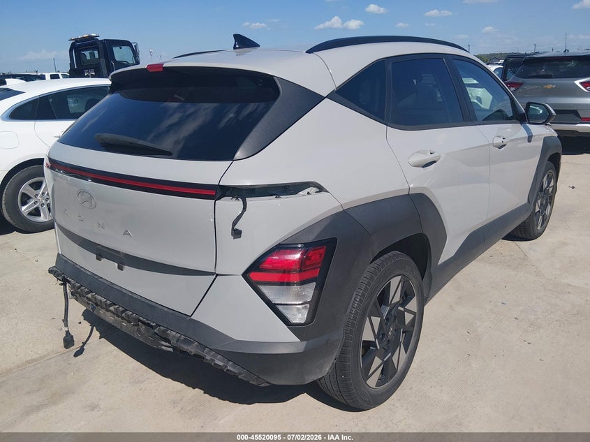 2024 Hyundai Kona VIN KM8HB3ABXRU182516 IAAI salvage auction — REAR END, Enterprise Vehicles Clear Only (Texas), sold $8,600 on 2026-07-06 (photo 4)