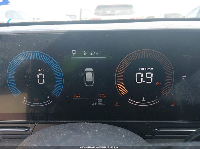 2024 Hyundai Kona VIN KM8HB3ABXRU182516 IAAI salvage auction — REAR END, Enterprise Vehicles Clear Only (Texas), sold $8,600 on 2026-07-06 (photo 7)