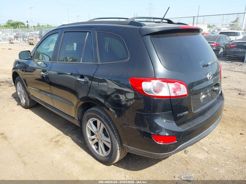 2011 Hyundai Santa fe VIN 5XYZK3AB8BG047910 IAAI salvage auction — RIGHT SIDE, Salvage (Ohio), sold $250 on 2026-07-23 (photo 3)