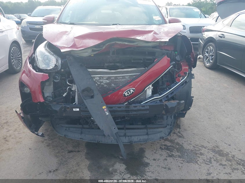 2018 Kia Sportage VIN KNDPNCAC4J7379216 IAAI salvage auction — FRONT END, Salvage (Ohio), sold $2,300 on 2026-07-12 (photo 6)