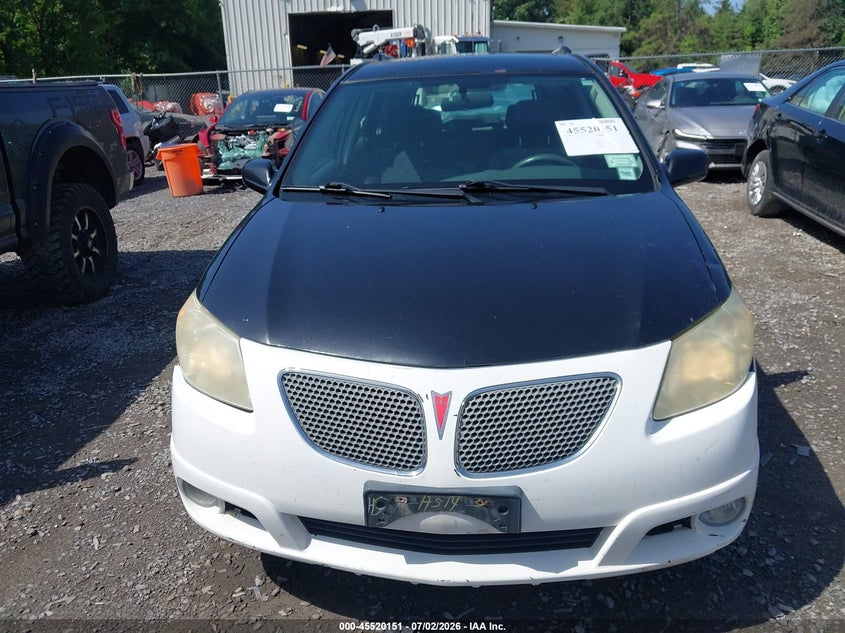2005 Pontiac Vibe VIN 5Y2SM63825Z446476 IAAI salvage auction — NORMAL WEAR, Clear (New York), sold $650 on 2026-07-14 (photo 6)