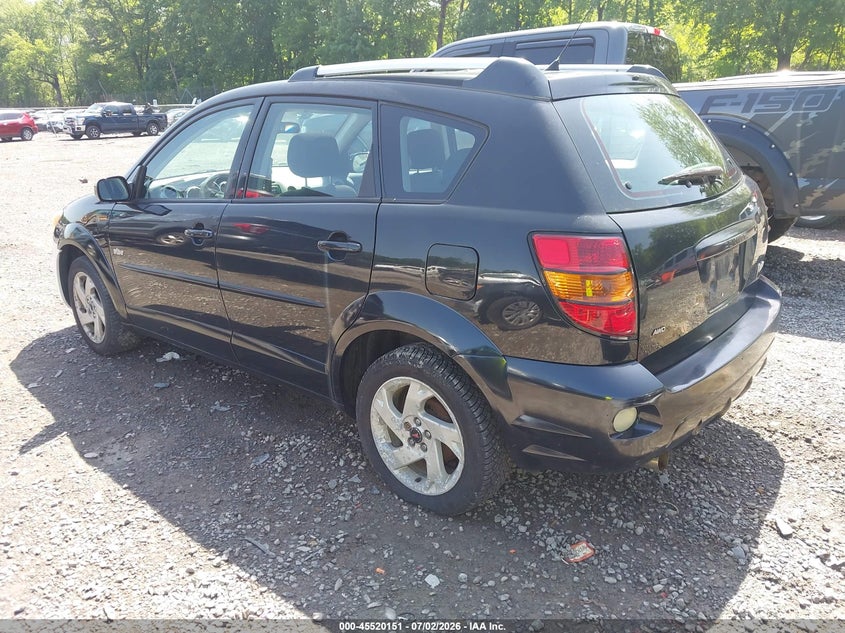 2005 Pontiac Vibe VIN 5Y2SM63825Z446476 IAAI salvage auction — NORMAL WEAR, Clear (New York), sold $650 on 2026-07-14 (photo 3)