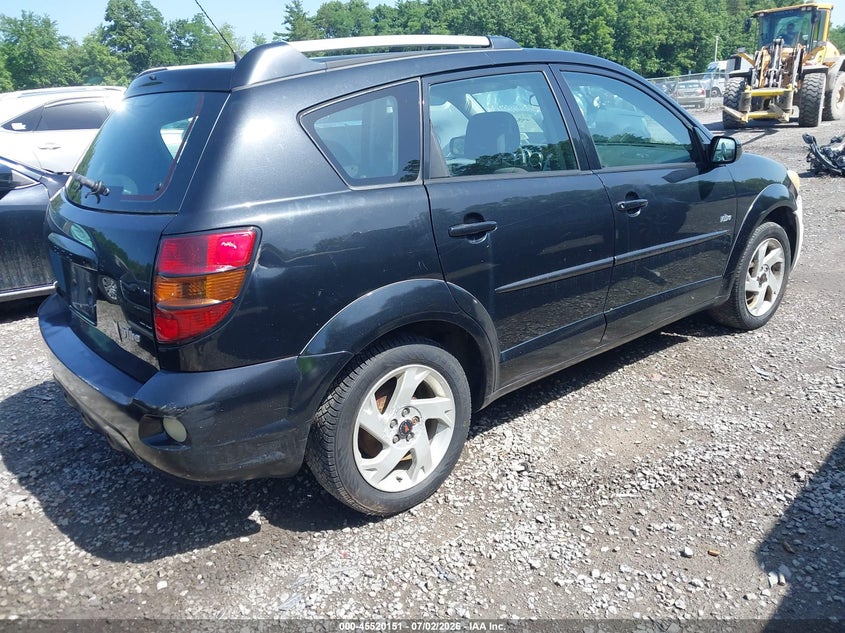 2005 Pontiac Vibe VIN 5Y2SM63825Z446476 IAAI salvage auction — NORMAL WEAR, Clear (New York), sold $650 on 2026-07-14 (photo 4)