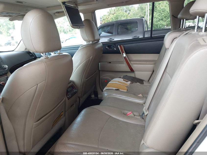 2012 Toyota Highlander VIN 5TDYK3EH5CS061309 IAAI salvage auction — NORMAL WEAR, Clear (Florida), sold $3,050 on 2026-07-15 (photo 8)