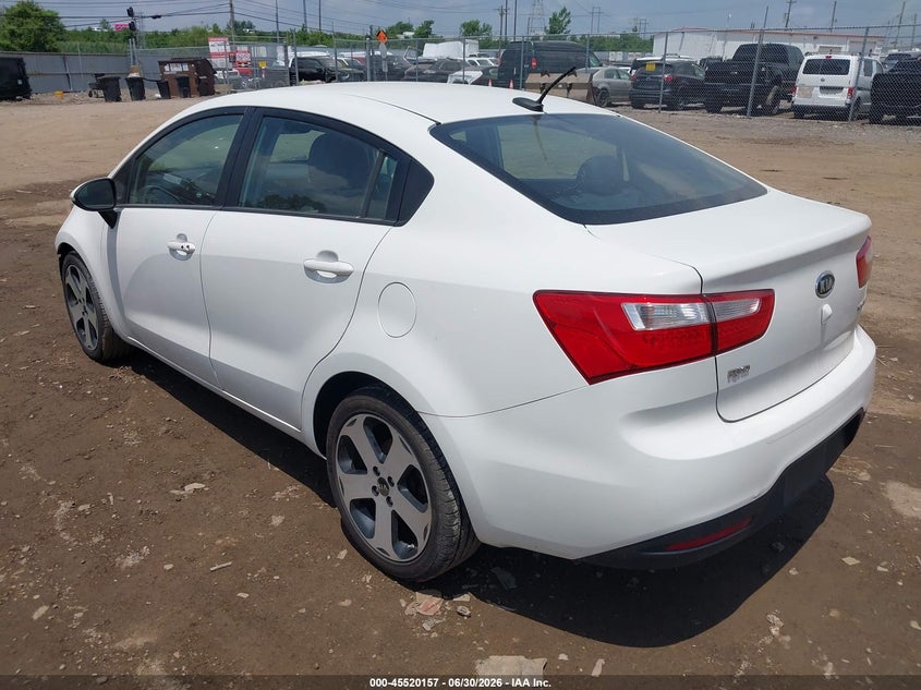 2012 Kia Rio VIN KNADN4A31C6083889 IAAI salvage auction — FRONT END, Salvage Title, sold $450 on 2026-07-16 (photo 3)