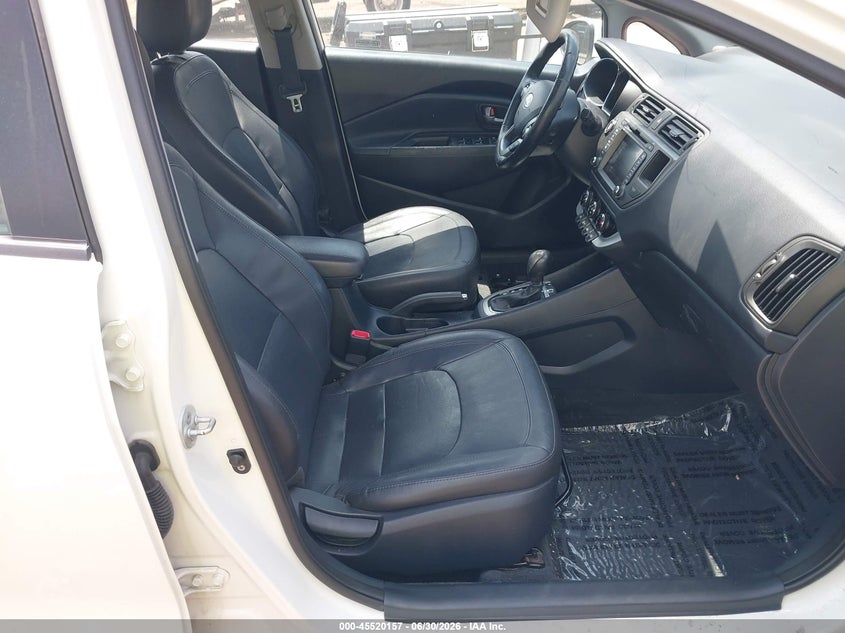2012 Kia Rio VIN KNADN4A31C6083889 IAAI salvage auction — FRONT END, Salvage Title, sold $450 on 2026-07-16 (photo 5)