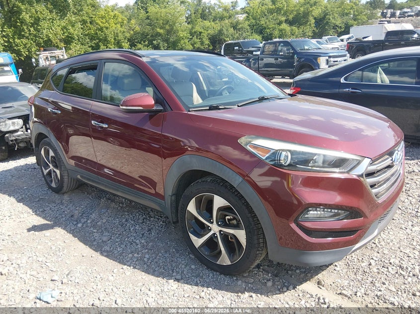 2016 Hyundai Tucson VIN KM8J33A25GU061842 IAAI salvage auction — NORMAL WEAR, Clear (Tennessee), sold $2,475 on 2026-07-30 (photo 1)