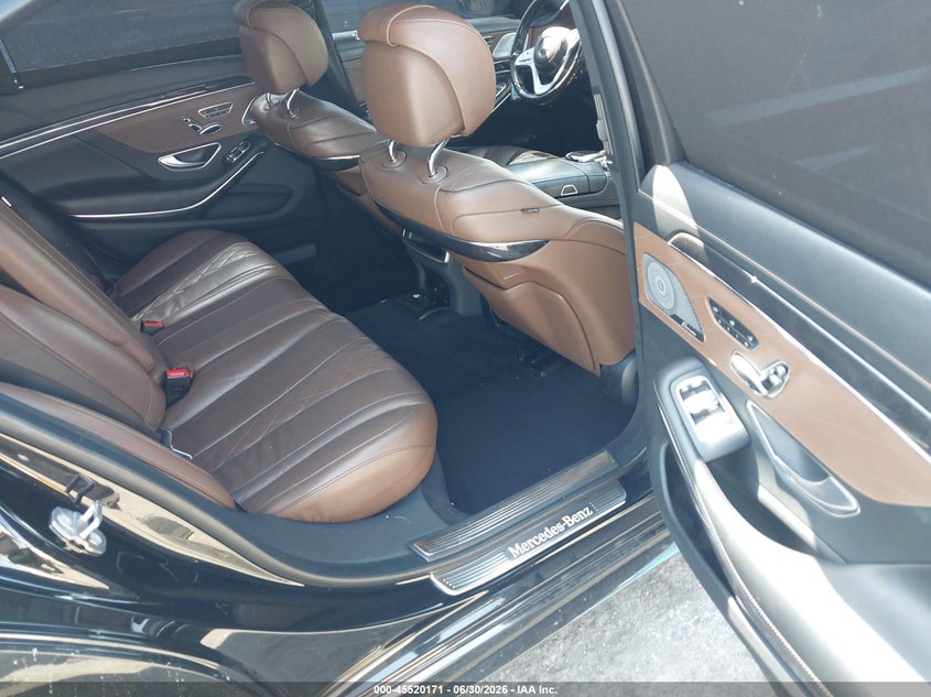 2020 Mercedes-benz S-klasse VIN W1KUG8DB7LA550579 IAAI salvage auction — FRONT END, Salvage Title, sold $21,000 on 2026-07-29 (photo 8)