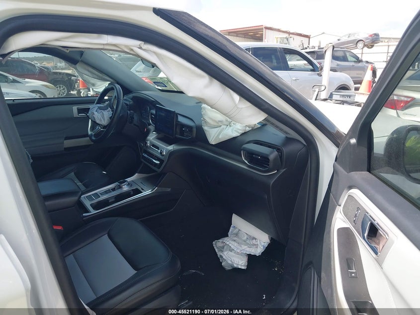 2022 Ford Explorer VIN 1FMSK7DH6NGB43475 IAAI salvage auction — RIGHT FRONT, Salvage (Texas), sold $7,600 on 2026-08-22 (photo 5)