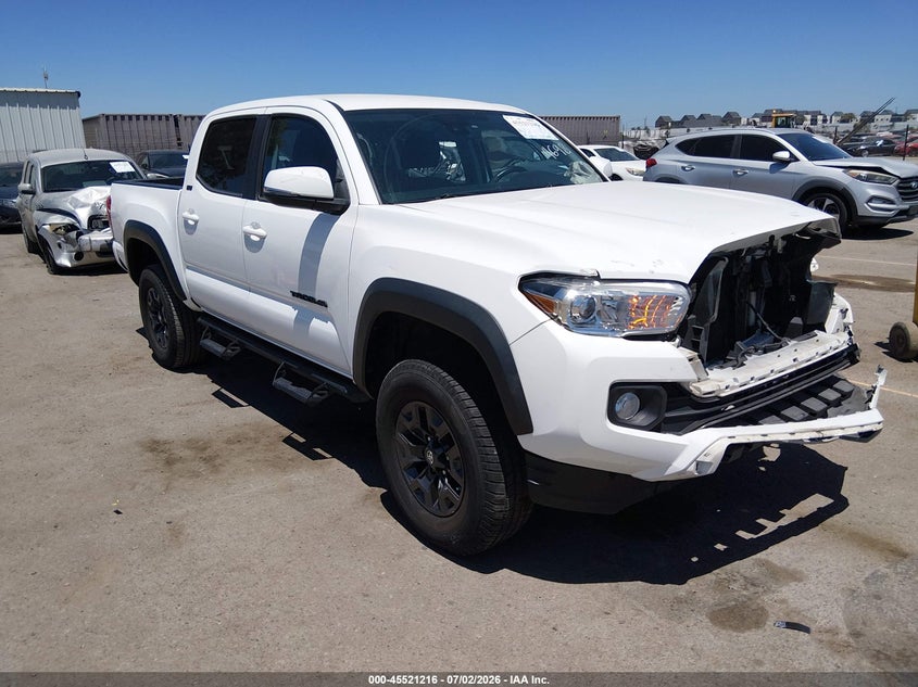 2021 Toyota Tacoma VIN 5TFCZ5AN9MX254698 IAAI salvage auction — LEFT SIDE, Salvage Title, sold $10,300 on 2026-07-29 (photo 1)