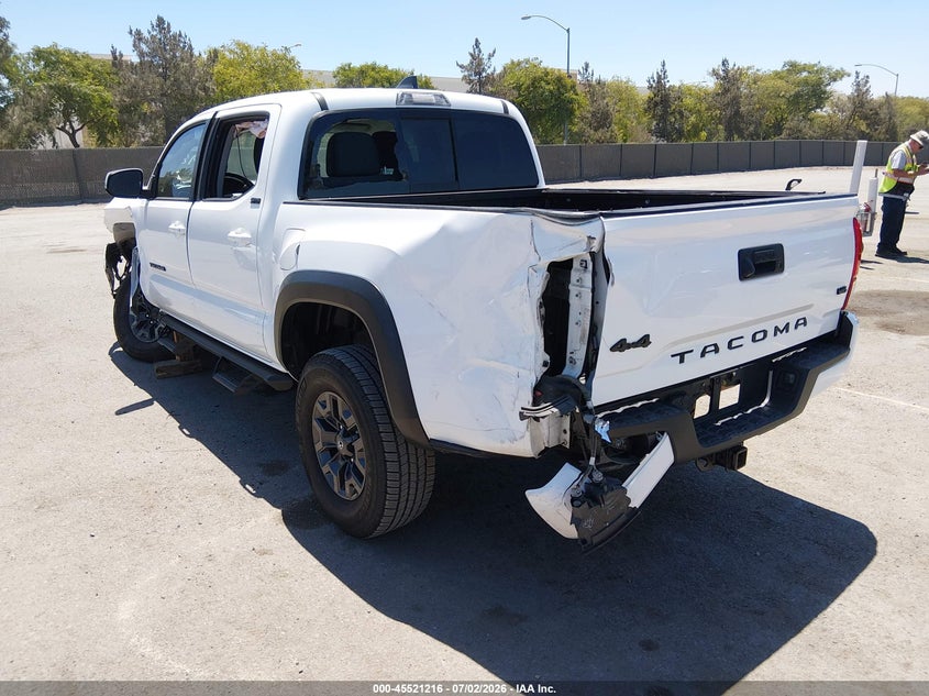 2021 Toyota Tacoma VIN 5TFCZ5AN9MX254698 IAAI salvage auction — LEFT SIDE, Salvage Title, sold $10,300 on 2026-07-29 (photo 3)