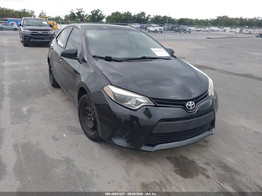 2016 Toyota Corolla VIN 5YFBURHE6GP435798 IAAI salvage auction — LEFT SIDE, Clear (Arizona), sold $2,400 on 2026-07-27 (photo 1)