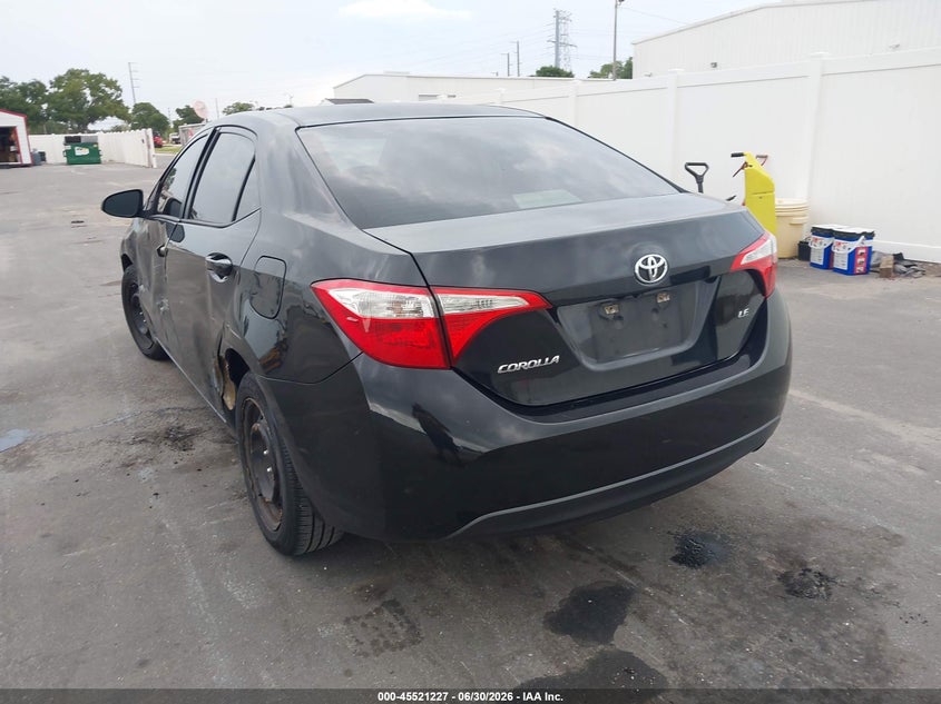 2016 Toyota Corolla VIN 5YFBURHE6GP435798 IAAI salvage auction — LEFT SIDE, Clear (Arizona), sold $2,400 on 2026-07-27 (photo 3)