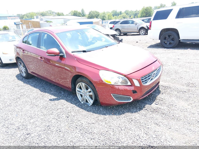 2012 Volvo S60 VIN YV1622FS4C2098851 IAAI salvage auction — FRONT & REAR, Salvage (South Carolina), sold $475 on 2026-08-04 (photo 1)