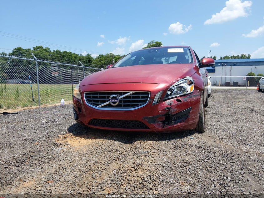 2012 Volvo S60 VIN YV1622FS4C2098851 IAAI salvage auction — FRONT & REAR, Salvage (South Carolina), sold $475 on 2026-08-04 (photo 6)