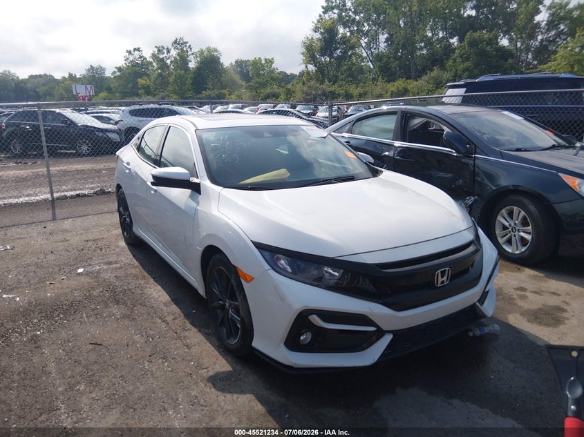 2021 Honda Civic VIN SHHFK7H69MU229613 IAAI salvage auction — LEFT REAR, Salvage (Ohio), sold $6,100 on 2026-07-28 (photo 1)