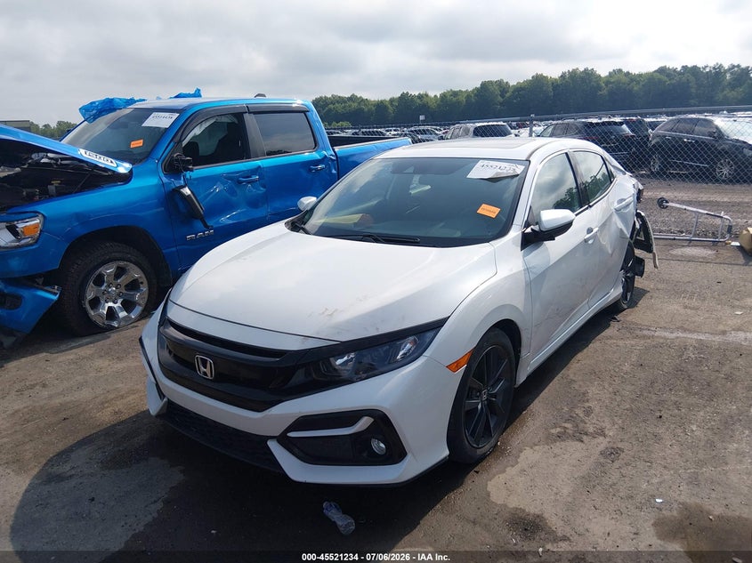 2021 Honda Civic VIN SHHFK7H69MU229613 IAAI salvage auction — LEFT REAR, Salvage (Ohio), sold $6,100 on 2026-07-28 (photo 2)