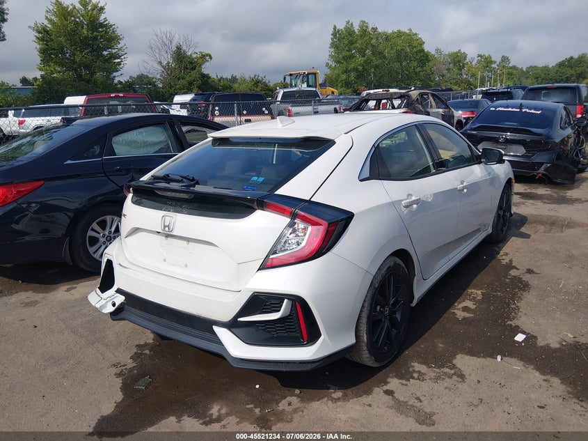 2021 Honda Civic VIN SHHFK7H69MU229613 IAAI salvage auction — LEFT REAR, Salvage (Ohio), sold $6,100 on 2026-07-28 (photo 4)