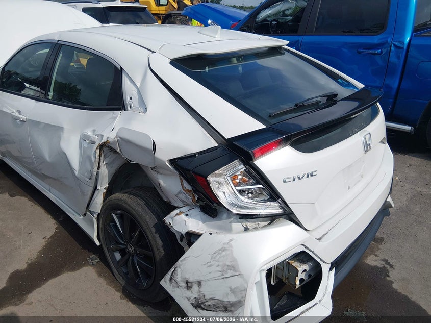 2021 Honda Civic VIN SHHFK7H69MU229613 IAAI salvage auction — LEFT REAR, Salvage (Ohio), sold $6,100 on 2026-07-28 (photo 6)