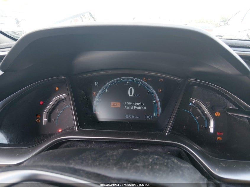 2021 Honda Civic VIN SHHFK7H69MU229613 IAAI salvage auction — LEFT REAR, Salvage (Ohio), sold $6,100 on 2026-07-28 (photo 7)