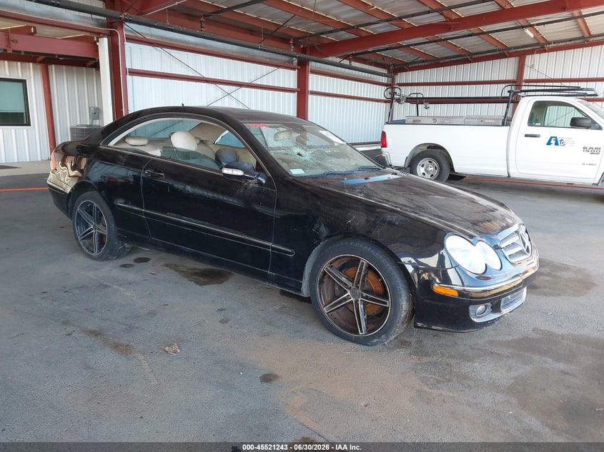 2008 Mercedes-benz Clk-class VIN WDBTJ56H68F249835 IAAI salvage auction — NORMAL WEAR, Clear - Dealer Only (California), sold $350 on 2026-07-21 (photo 1)