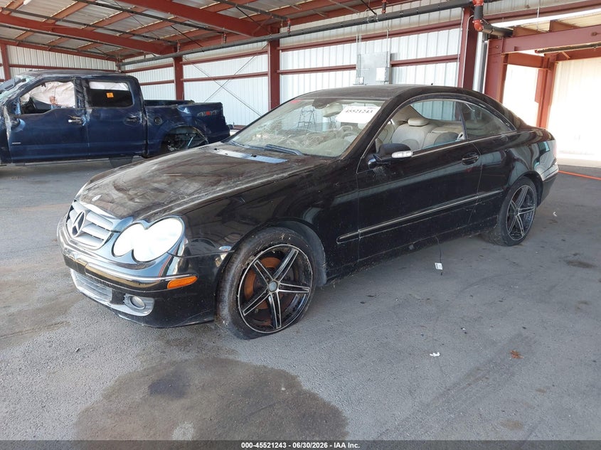 2008 Mercedes-benz Clk-class VIN WDBTJ56H68F249835 IAAI salvage auction — NORMAL WEAR, Clear - Dealer Only (California), sold $350 on 2026-07-21 (photo 2)