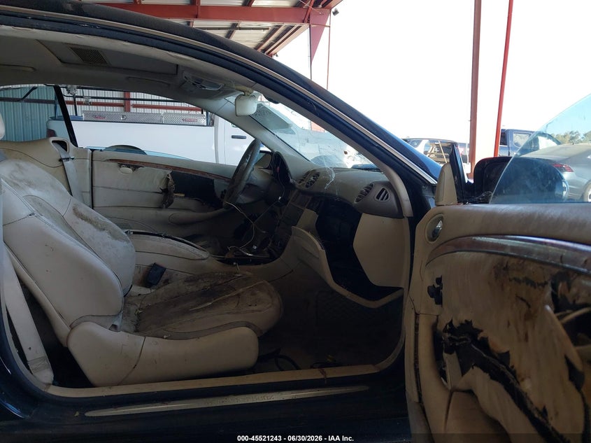 2008 Mercedes-benz Clk-class VIN WDBTJ56H68F249835 IAAI salvage auction — NORMAL WEAR, Clear - Dealer Only (California), sold $350 on 2026-07-21 (photo 5)