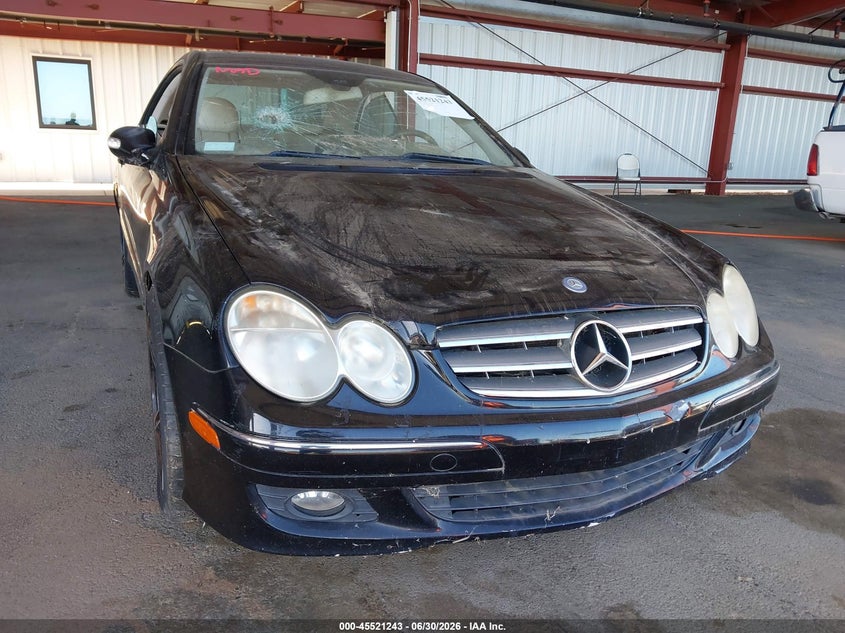 2008 Mercedes-benz Clk-class VIN WDBTJ56H68F249835 IAAI salvage auction — NORMAL WEAR, Clear - Dealer Only (California), sold $350 on 2026-07-21 (photo 6)
