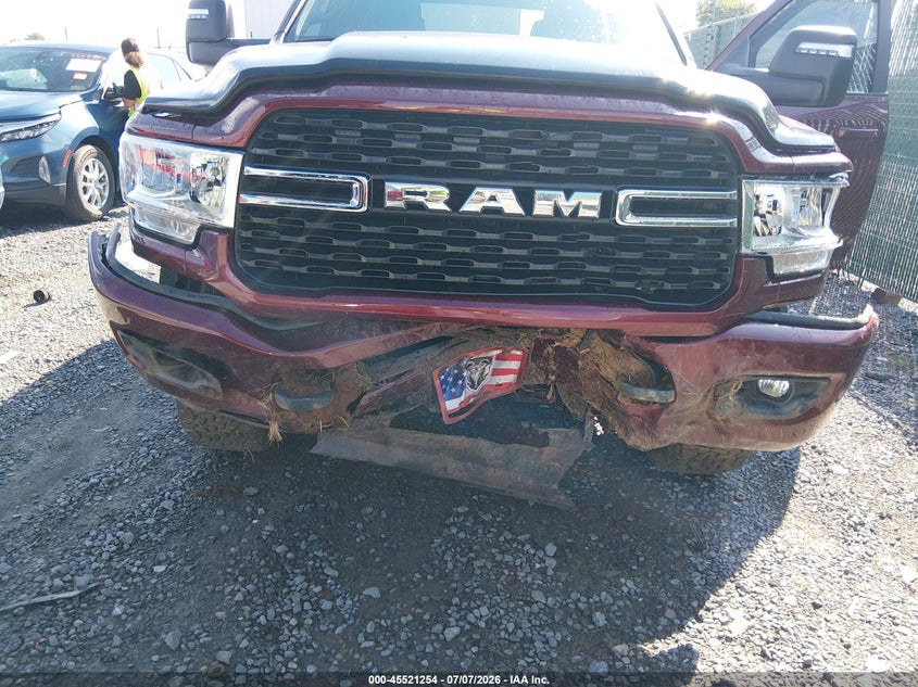 2023 Ram 2500 VIN 3C6UR5DL5PG654420 IAAI salvage auction — FRONT & REAR, Salvage Title, sold $25 on 2026-09-10 (photo 6)