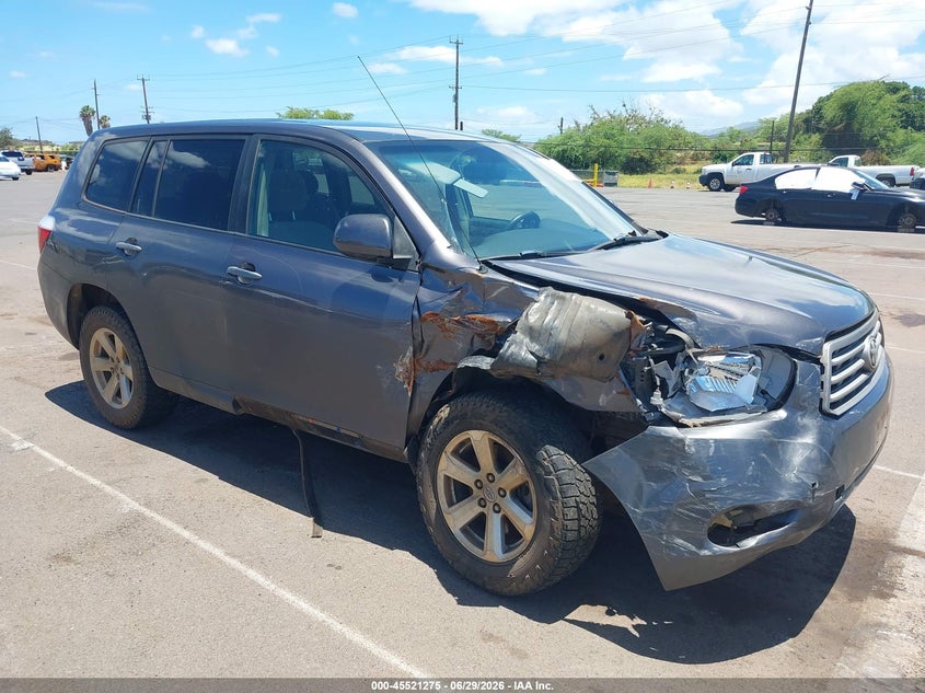 2008 Toyota Highlander VIN JTEDS41A382061686 IAAI salvage auction — NORMAL WEAR, Clear (Hawaii), sold $550 on 2026-07-28 (photo 1)