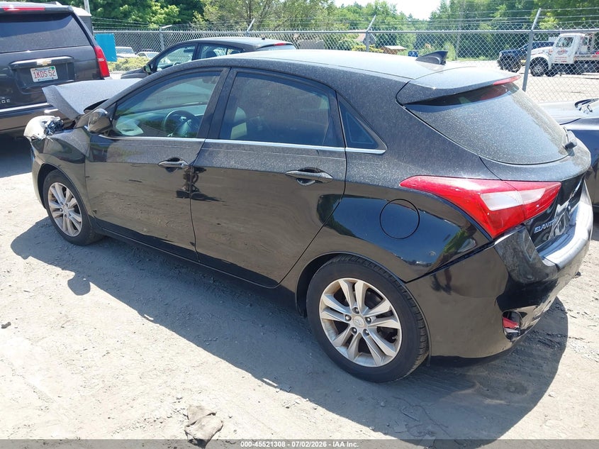 2013 Hyundai Elantra VIN KMHD35LE0DU108707 IAAI salvage auction — FRONT END, Clear (Massachusetts), sold $425 on 2026-07-14 (photo 3)