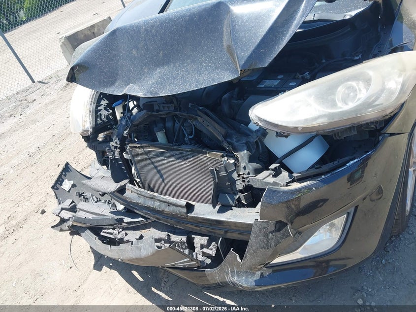 2013 Hyundai Elantra VIN KMHD35LE0DU108707 IAAI salvage auction — FRONT END, Clear (Massachusetts), sold $425 on 2026-07-14 (photo 6)