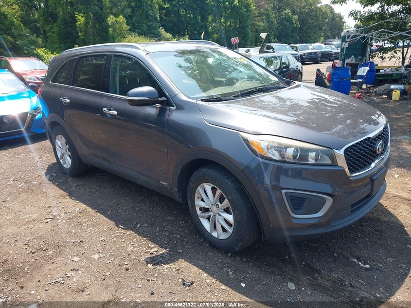 2016 Kia Sorento VIN 5XYPGDA36GG007369 IAAI salvage auction — NORMAL WEAR, Clear (New York), sold $1,700 on 2026-07-07 (photo 1)