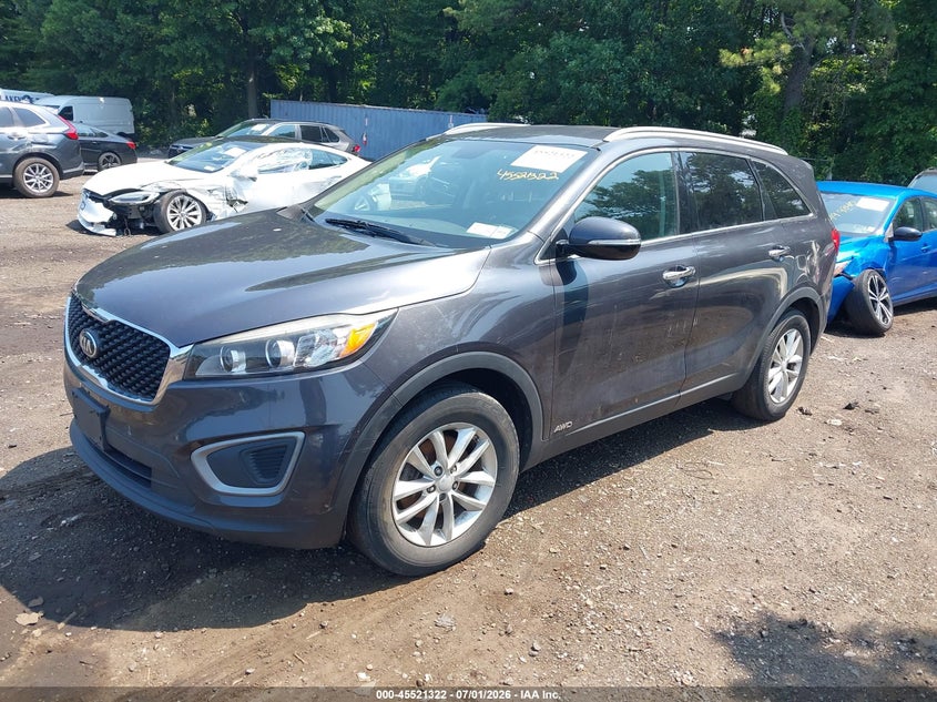 2016 Kia Sorento VIN 5XYPGDA36GG007369 IAAI salvage auction — NORMAL WEAR, Clear (New York), sold $1,700 on 2026-07-07 (photo 2)