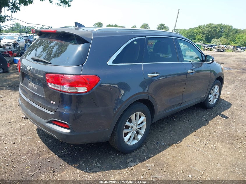 2016 Kia Sorento VIN 5XYPGDA36GG007369 IAAI salvage auction — NORMAL WEAR, Clear (New York), sold $1,700 on 2026-07-07 (photo 4)