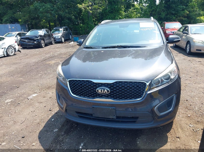 2016 Kia Sorento VIN 5XYPGDA36GG007369 IAAI salvage auction — NORMAL WEAR, Clear (New York), sold $1,700 on 2026-07-07 (photo 6)