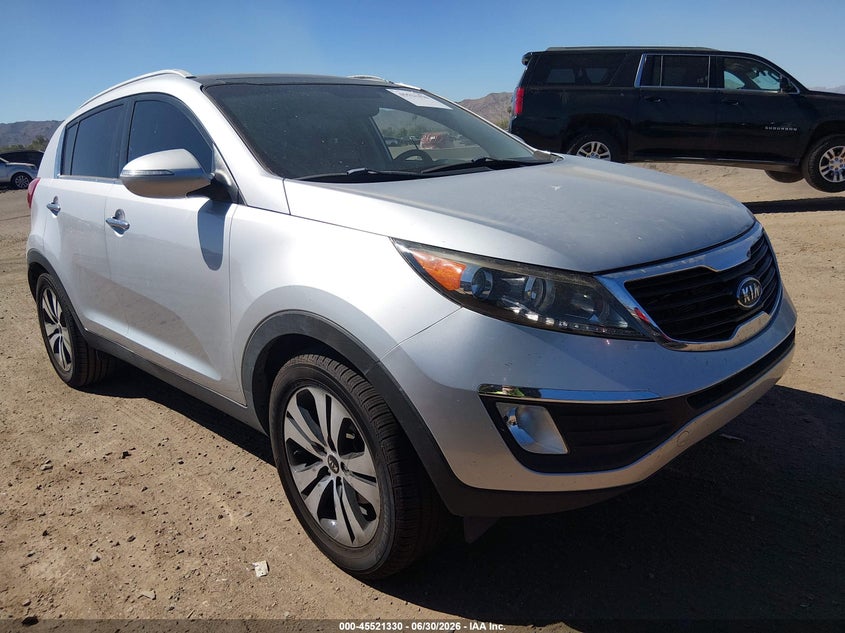 2012 Kia Sportage VIN KNDPC3A2XC7250283 IAAI salvage auction — NORMAL WEAR, Clear-Dealer Only (Arizona), sold $1,875 on 2026-07-14 (photo 1)