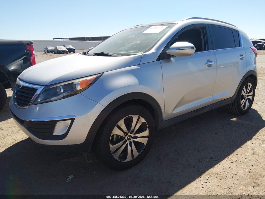 2012 Kia Sportage VIN KNDPC3A2XC7250283 IAAI salvage auction — NORMAL WEAR, Clear-Dealer Only (Arizona), sold $1,875 on 2026-07-14 (photo 2)