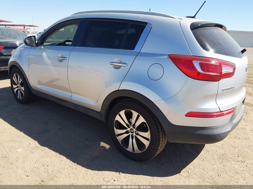 2012 Kia Sportage VIN KNDPC3A2XC7250283 IAAI salvage auction — NORMAL WEAR, Clear-Dealer Only (Arizona), sold $1,875 on 2026-07-14 (photo 3)